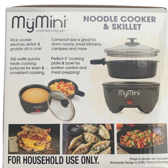 MyMini Noodle Cooker & Non-Stick Skillet 5” - Picture 5 of 5